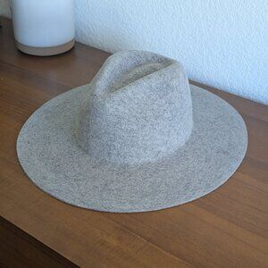 Patina Felt Fedora Hat – Heather Grey – Brand New with Tags